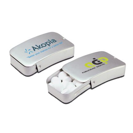 Klein schuifblikje als fris weggevertje