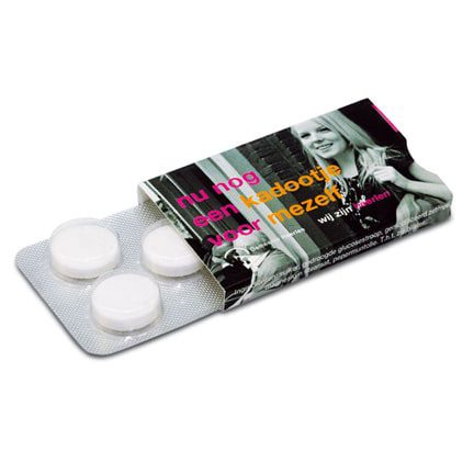 Complimints blister in bedrukte sleeve