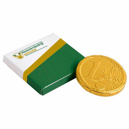 Gepersonaliseerd doosje chocolade munt