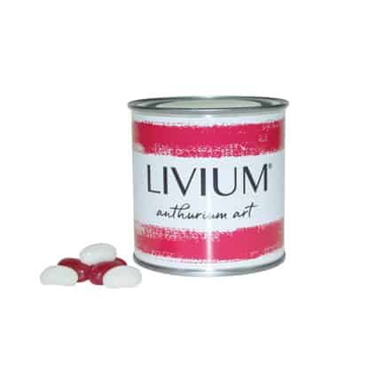 Lief bedrukt verfblikje 250cc als give-away