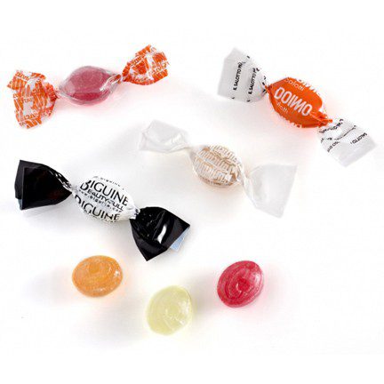 Per stuk verpakte Logo zuurtjes