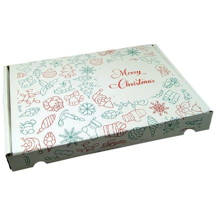 Gevuld Kerst brievenbusdoosje