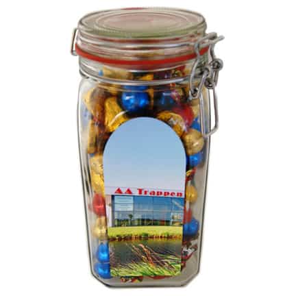 Robuuste snoeppot voor Kerst 1500cc