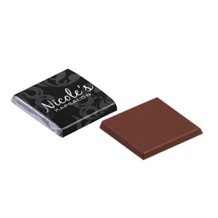 Chocolaatje met eigen full colour label