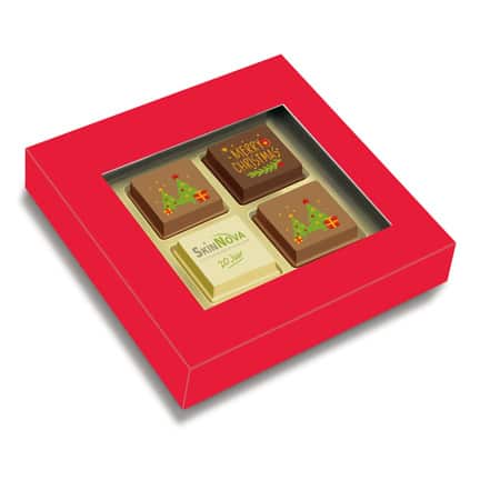 Logobonbons voor Kerst als relatiegeschenk