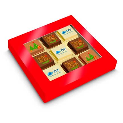 Logo/Kerstbonbons als Kerstgeschenk