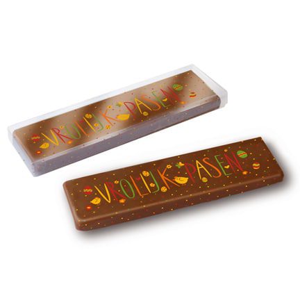Vrolijk Pasen chocolade cadeaureep