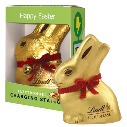 Gepersonaliseerd doosje Lindt Paashaasje