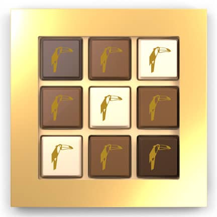 Doosje Logobonbons als relatiegeschenk