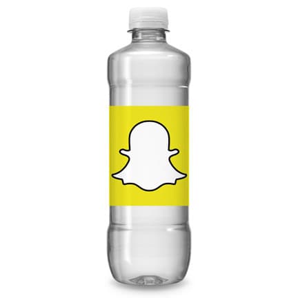 Waterfles 500ml schroefdop met fc label