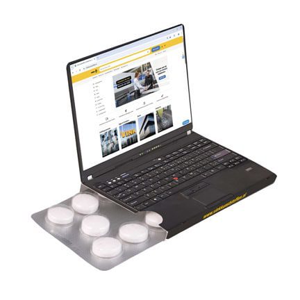 Complimints blister met flap als give-away