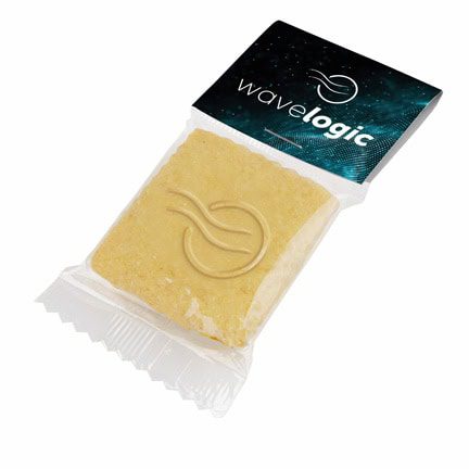 Koekje met logo in embossing